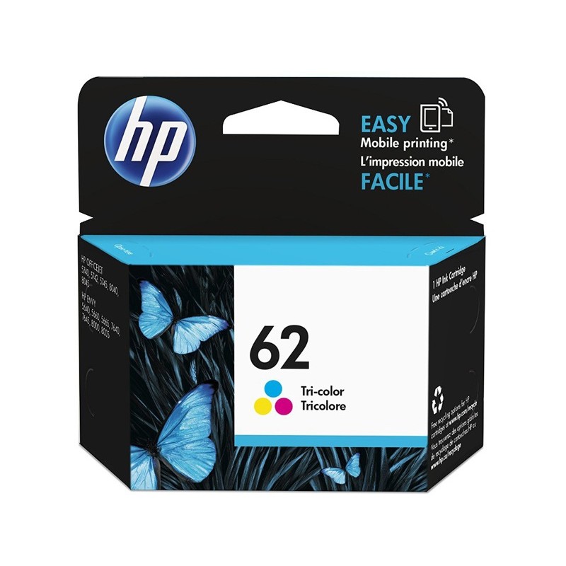 HP NO.62 couleur, régulière