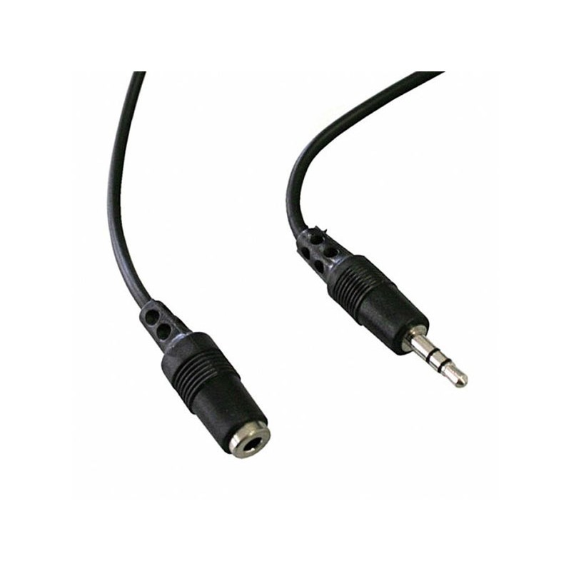 Cable Audio 3.5mm M/F 15" extension