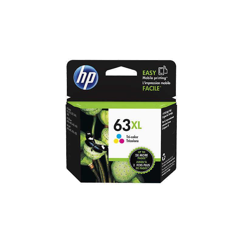 HP 63XL couleur (F6U63AN)
