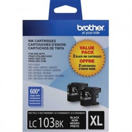 Brother LC103 noir, paquet double