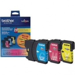 Brother LC653HYCS  LC65HYMS LC65YYS PQT 3 COULEURS