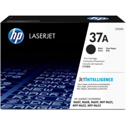 HP 37A LASER ORIGINALE NOIRE