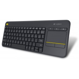 Logitech clavier sans fil avec pavé tactile K400 plus